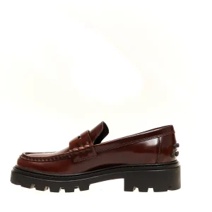 Acquista i migliori mocassini in pelle spazzolata color tan da TOD'S