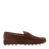 Acquista le tue scarpe TOD'S bubble moccasin in suede marrone