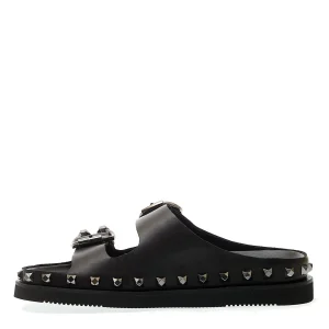 ASH - Slipper neri con borchie: eleganza e stile