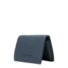 Card holder wallet in teal textured leather: scopri le nostre scarpe!