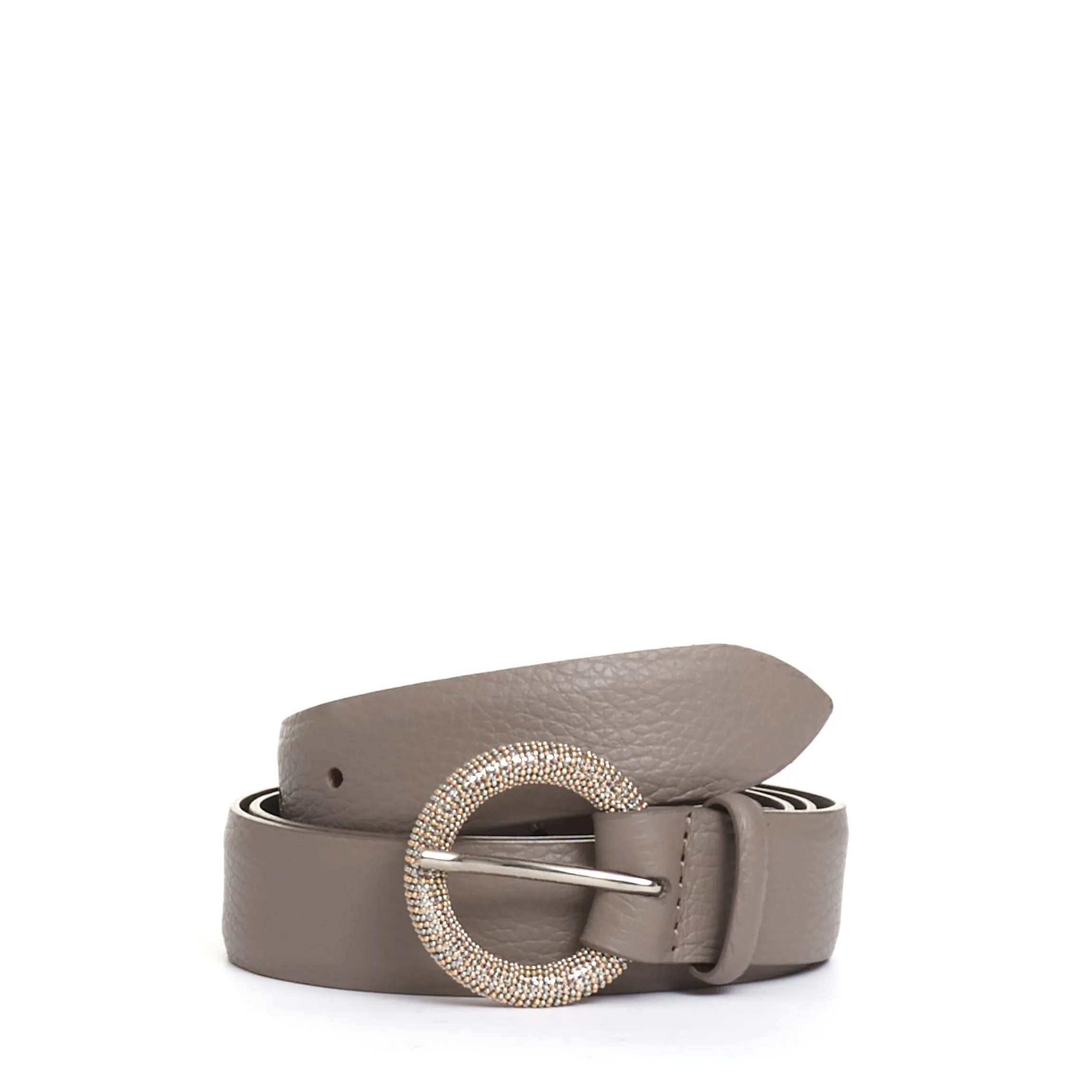 cintura_taupe_fibbia_arge_0.webp cintura taupe fibbia argento rotonda