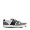 H TV sneakers pelle bianco grigio