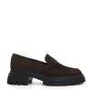 mocassino camoscio marrone