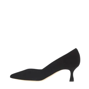NINALILOU - Eleganti pumps neri con tacco da 55 mm