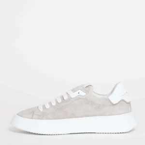 Philippe Model: Scarpe di alta qualità in suede grigio