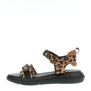 Sandali sportivi anatomici Elena Iachi: stile e comfort leopardato