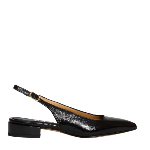 SORELLE PEREGO - Slingbacks in Black Naplak: Scarpe eleganti