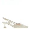 SORELLE PEREGO - Slingback Tessuto Beige: Eleganza e Comfort