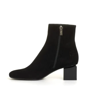 stivaletto punta e tacco quadrato tacco 50 mm