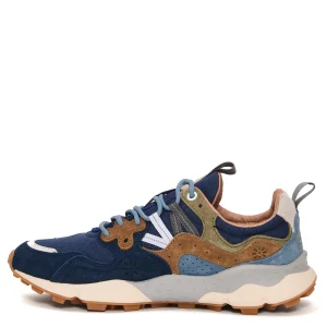 Yamano beige, giallo e azzurro